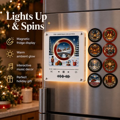 HolidaySpins™ Christmas Vinyl Music Player