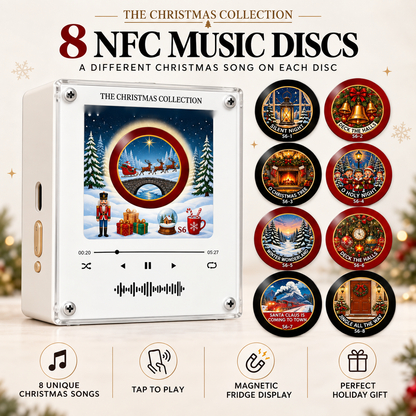 HolidaySpins™ Christmas Vinyl Music Player